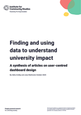 Finding and using data to understand university impact